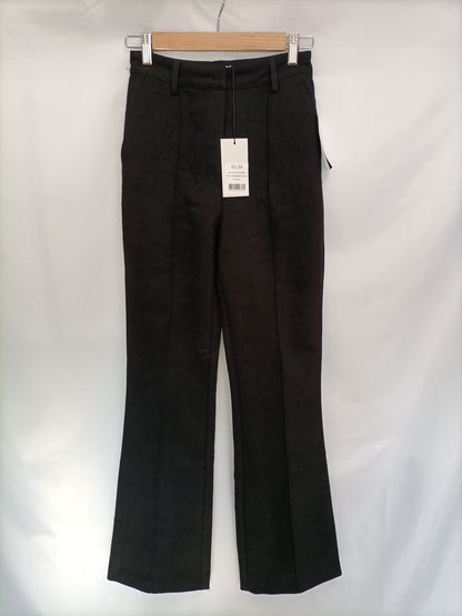 NA-KD. Black flared pants T.34