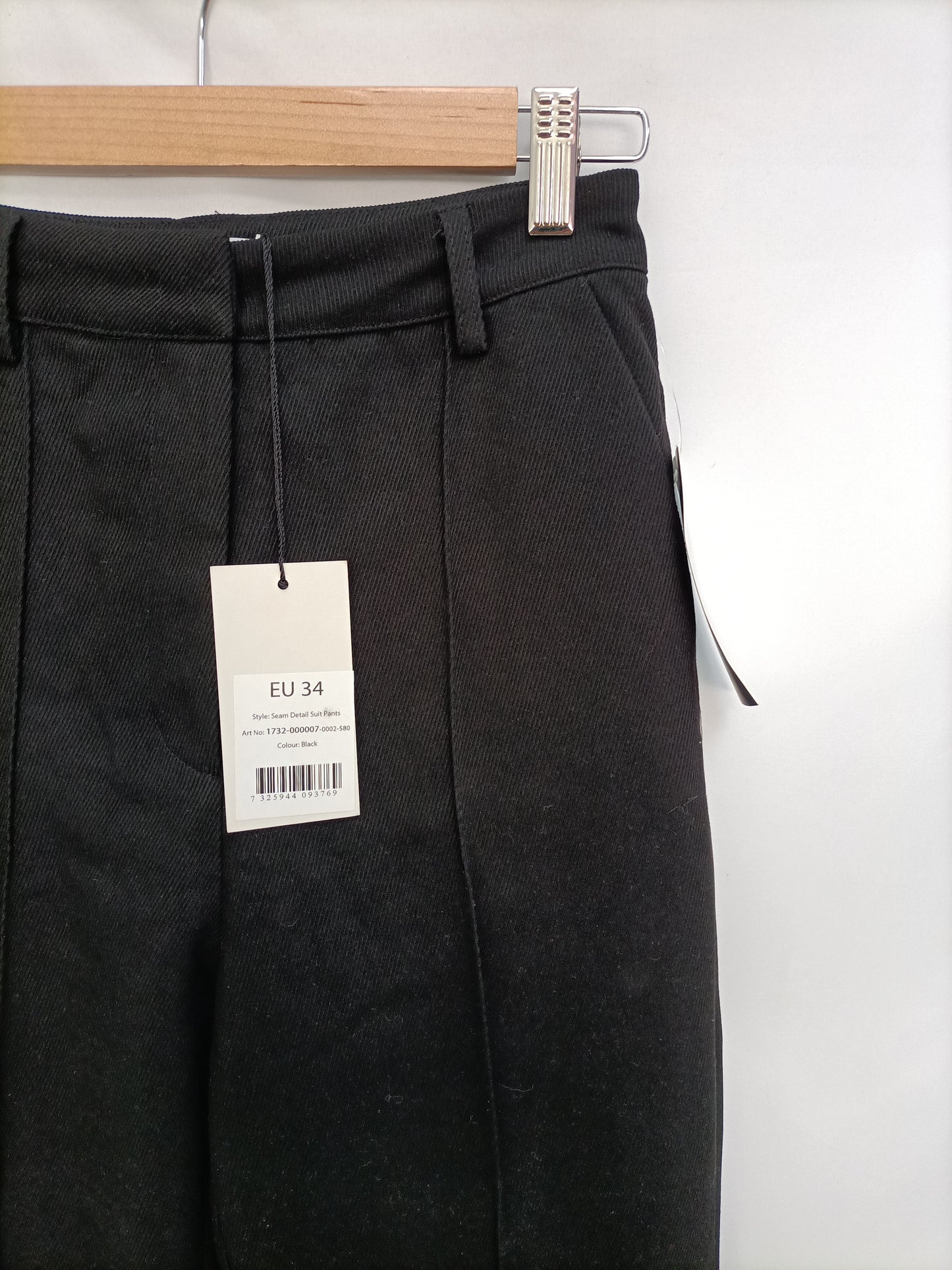 NA-KD. Black flared pants T.34