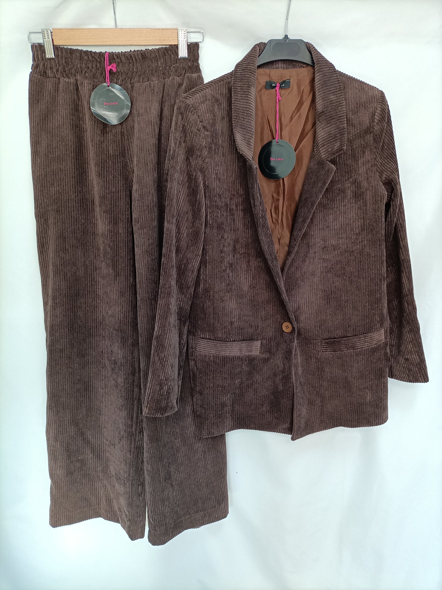 THE LULÚ. Blazer de pana oversized  T.u(s)