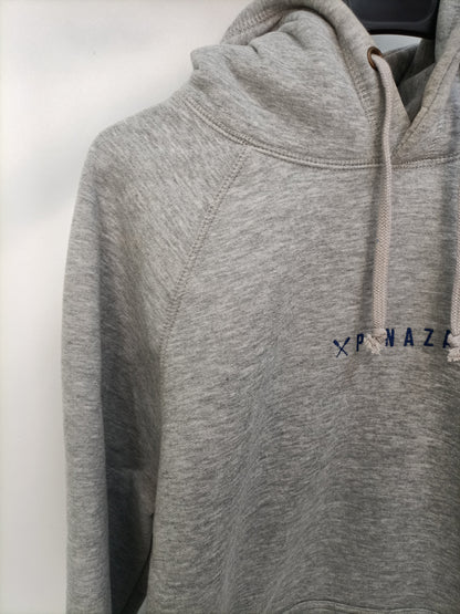 PINAZA. Sudadera gris oversized T.M