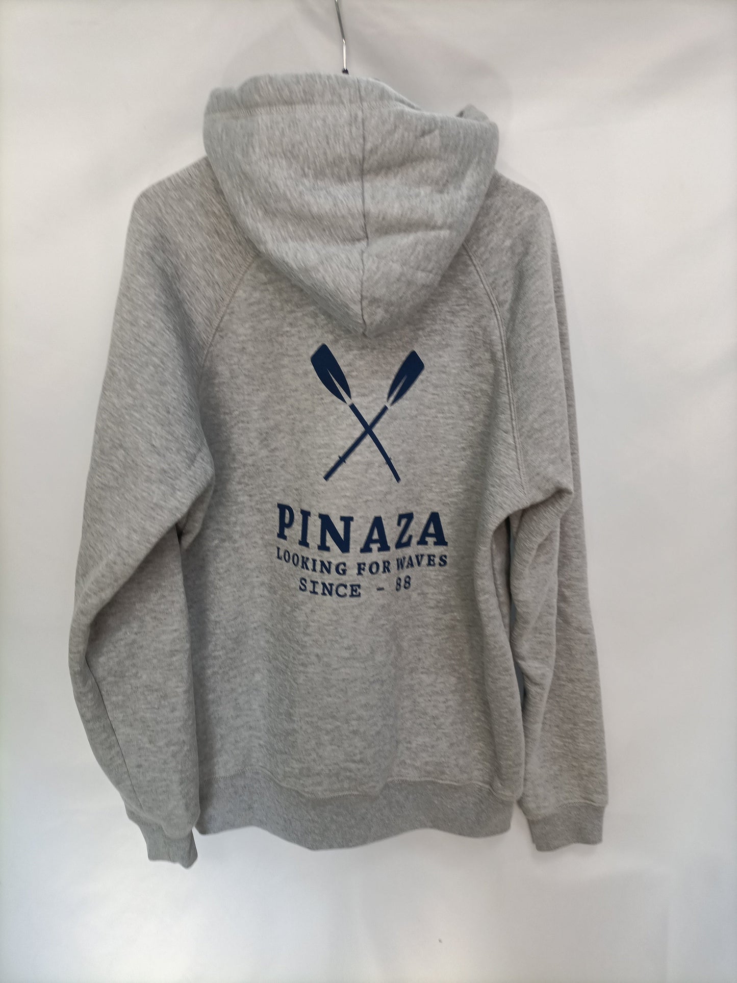 PINAZA. Sudadera gris oversized T.M