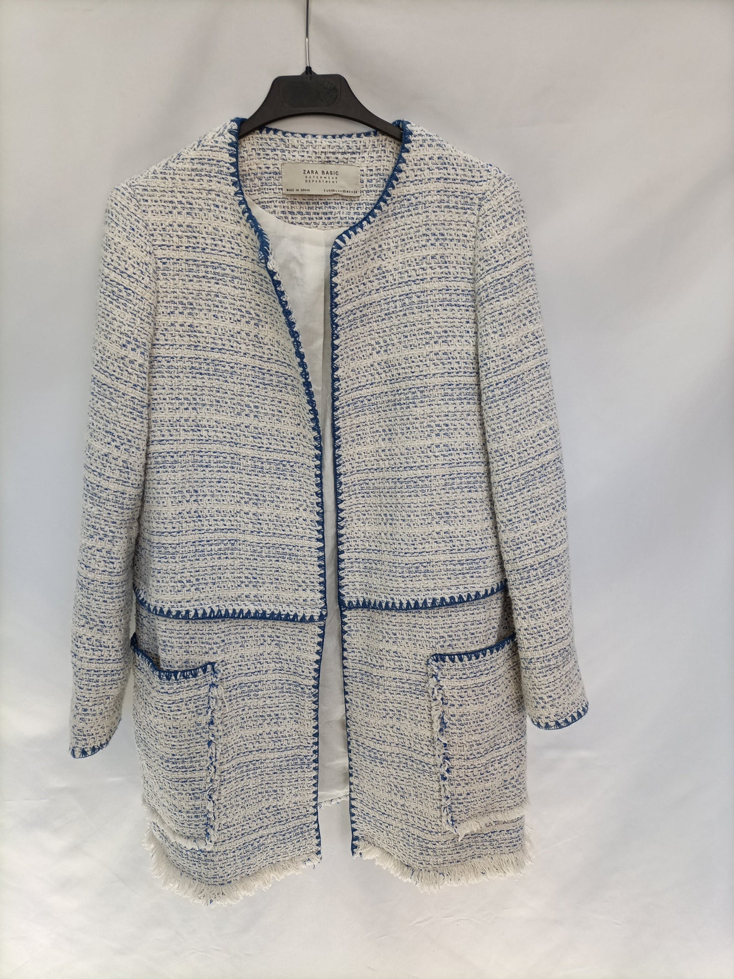 ZARA. Tweed coat size XS