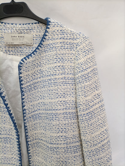 ZARA. Tweed coat size XS