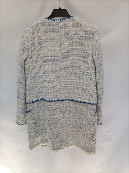 ZARA. Tweed coat size XS
