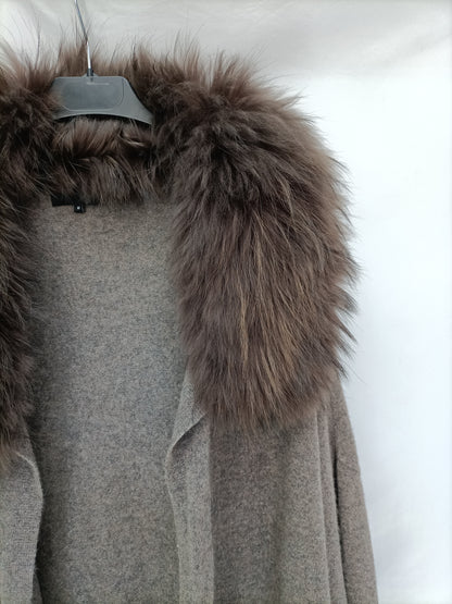 HOTEL PARTICULIER. Cárdigan pelo cuello T.m