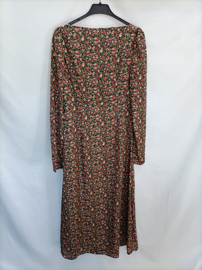 OTRAS.Vestido largo rojo T.m