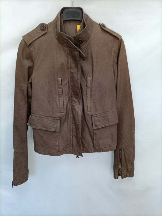 ETRO. Chaqueta marrón T.40 (34/36)