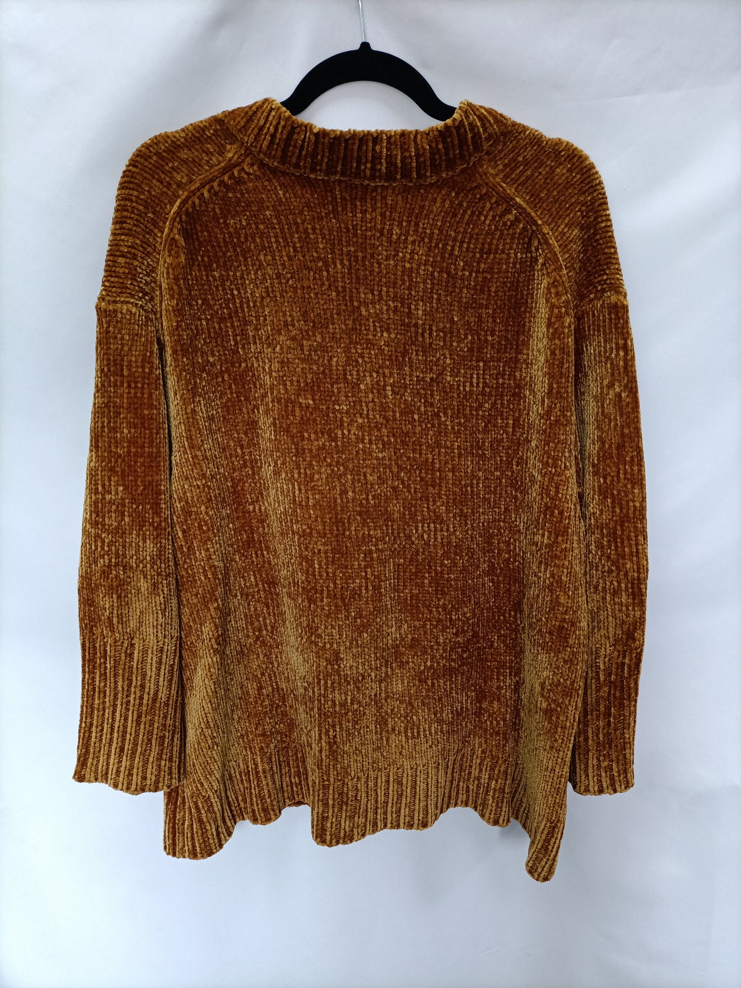 ZARA. Jersey  mostaza oversized T.m