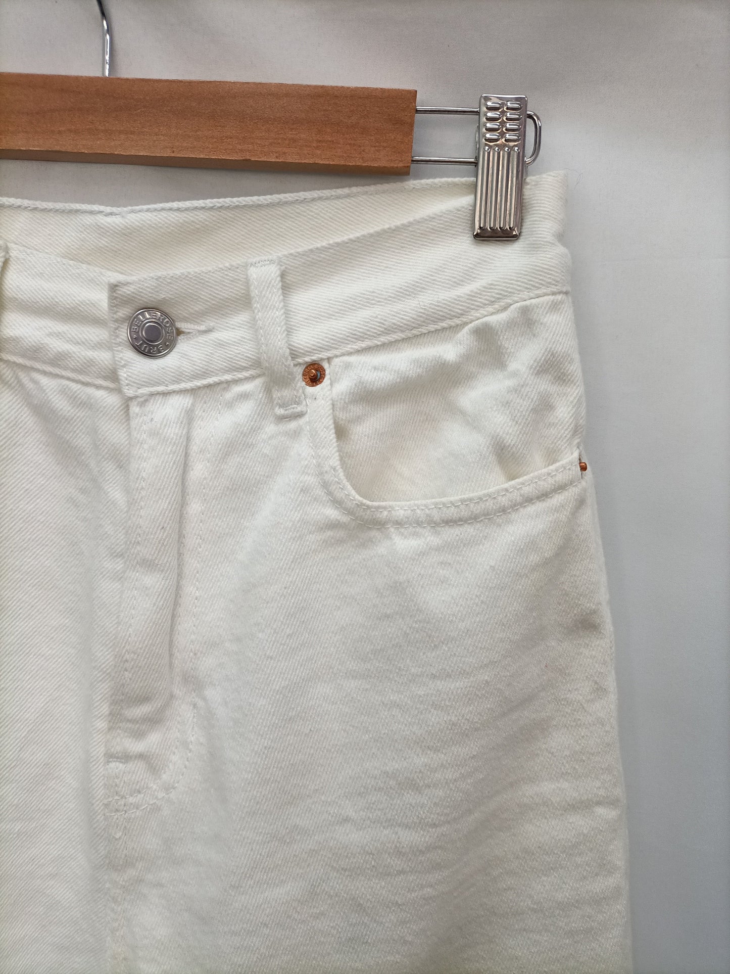 BELLEROSE. Beige flared trousers, size 34