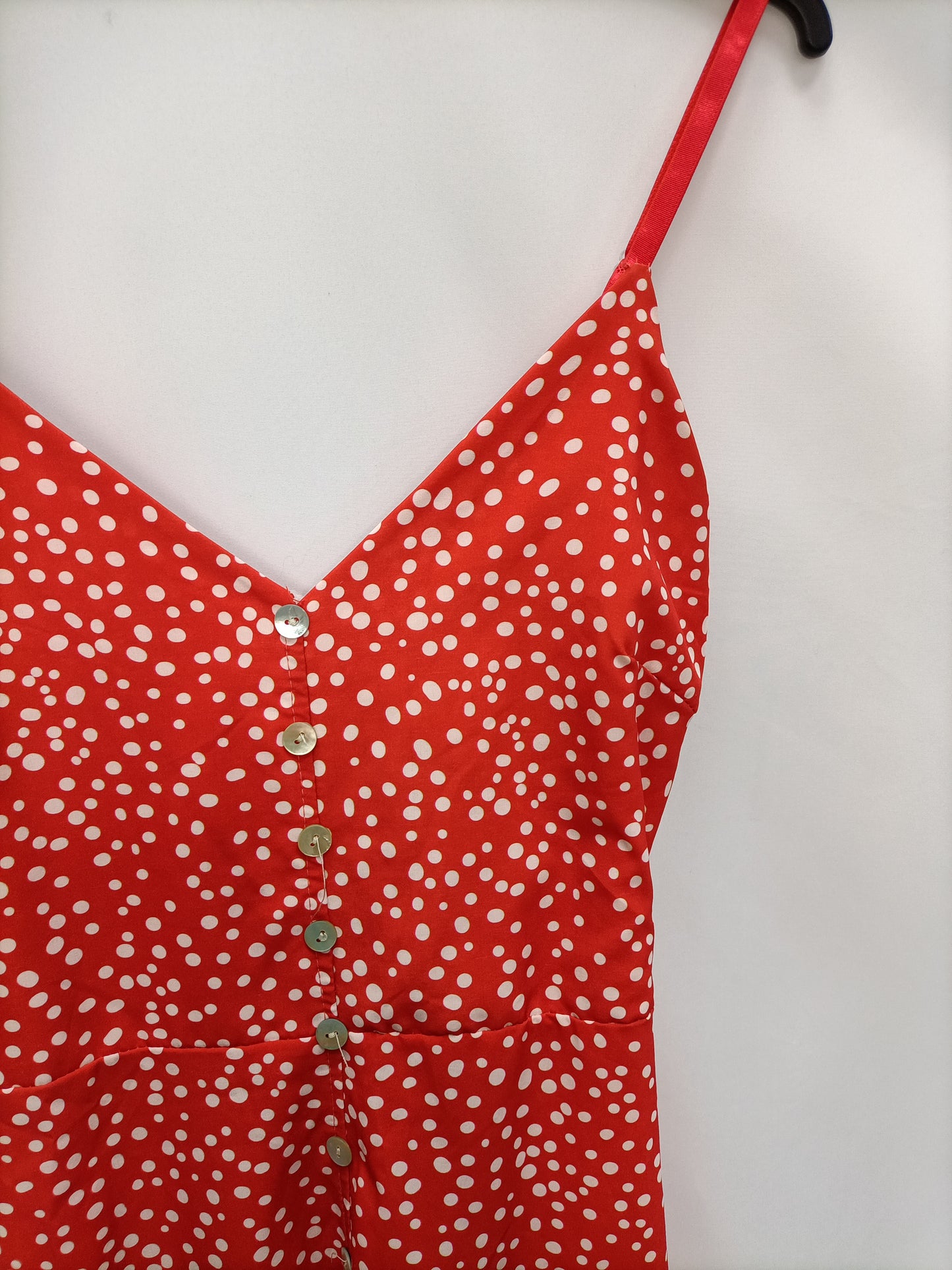 OTHERS. Long red dress Tu(s/m)