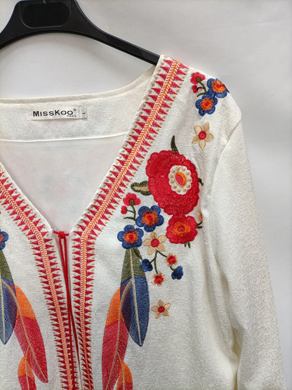 MISSKOO. Chaqueta bordada   T.l