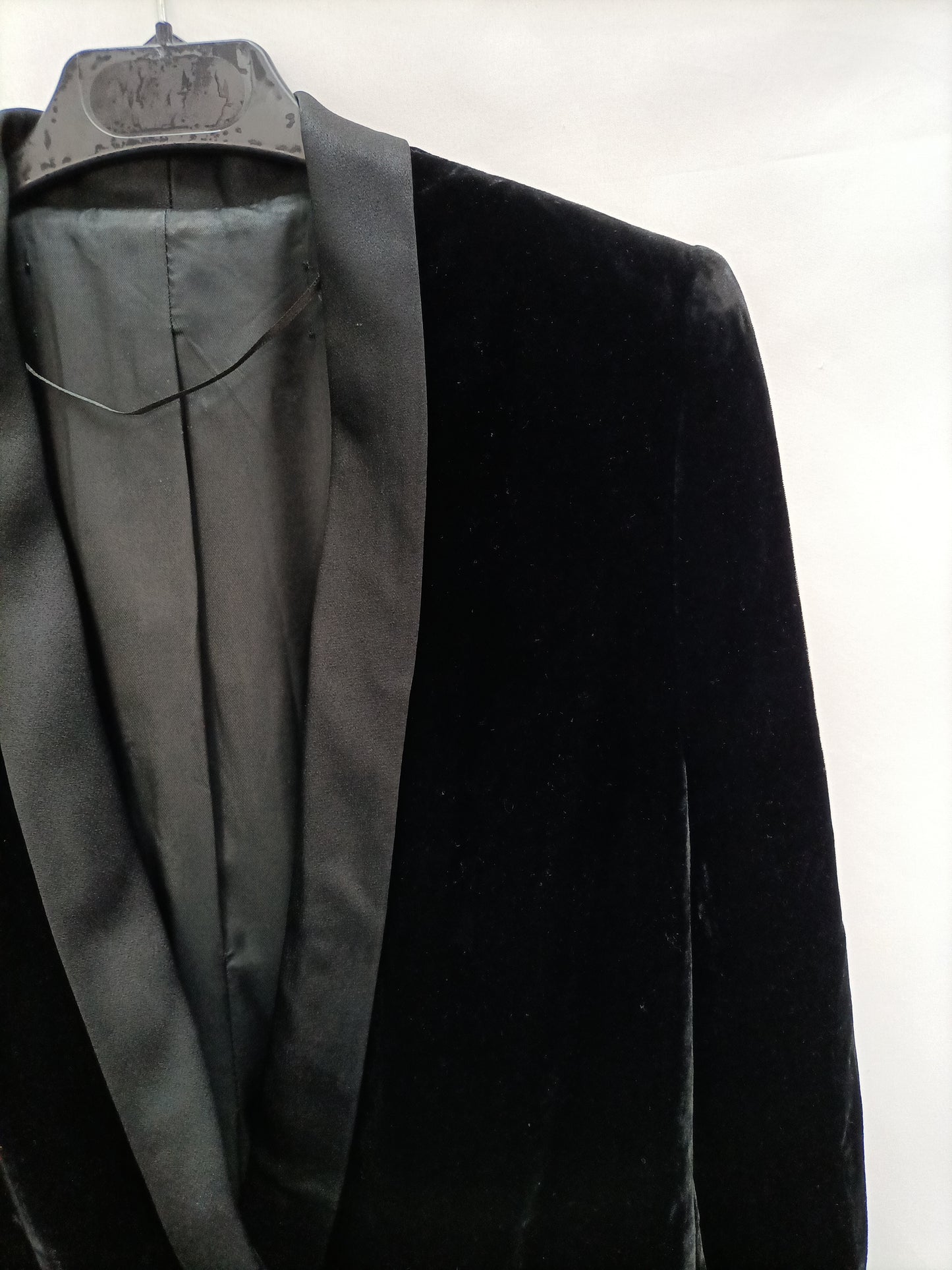 OTRAS. Blazer negra terciopelo T.u(s/m)
