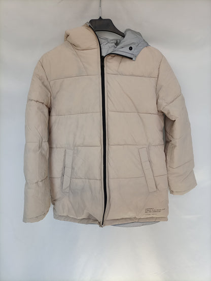 ZARA. Plumas reversible T.11/12