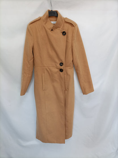 JUSTFAB.Abrigo largo Camel T.xs