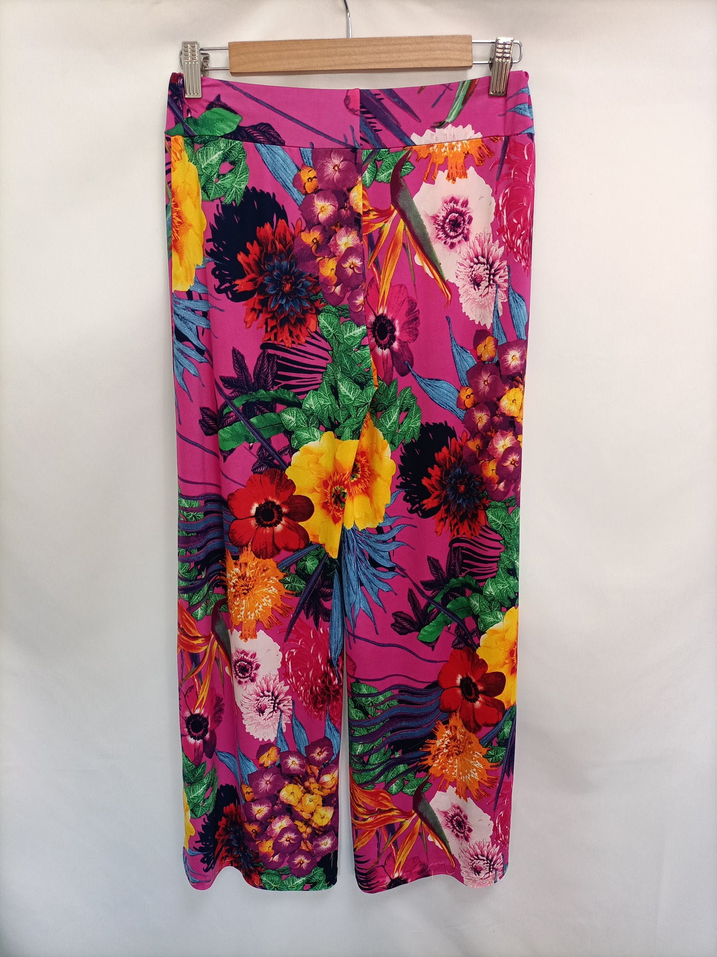 OTRAS. Pantalón culotte flores T.m