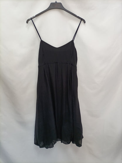TINTORETTOO. Vestido negro tirantes  T.36