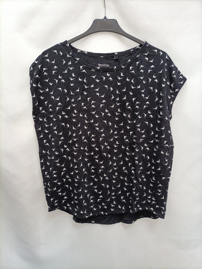 C&A. Camiseta pájaros  T.s