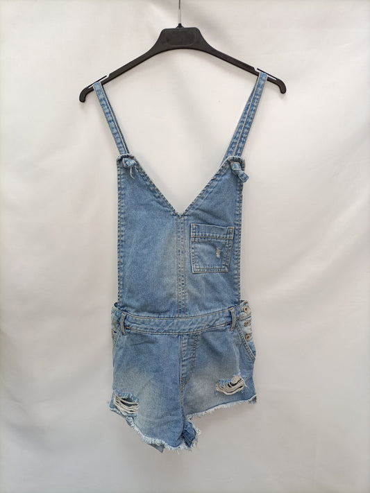 LEFTIES. Short denim overalls Tm