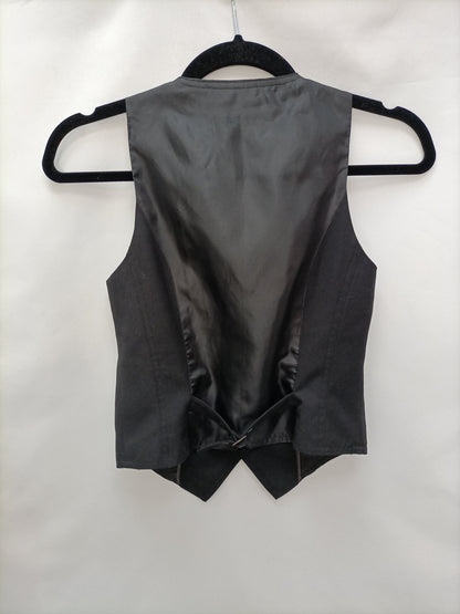 PIMKIE.  Chaleco negro T.34