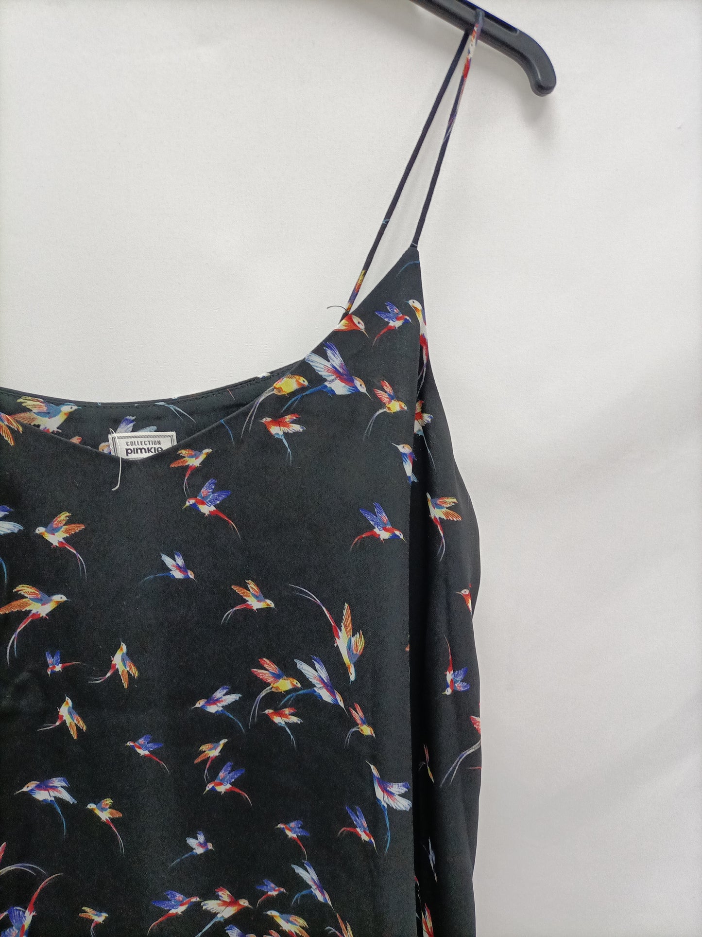 PIMKIE. Top negro pajaros T.U(M)