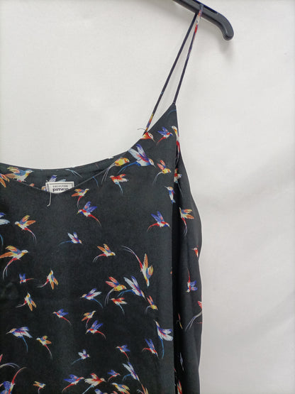 PIMKIE. Top negro pajaros T.U(M)