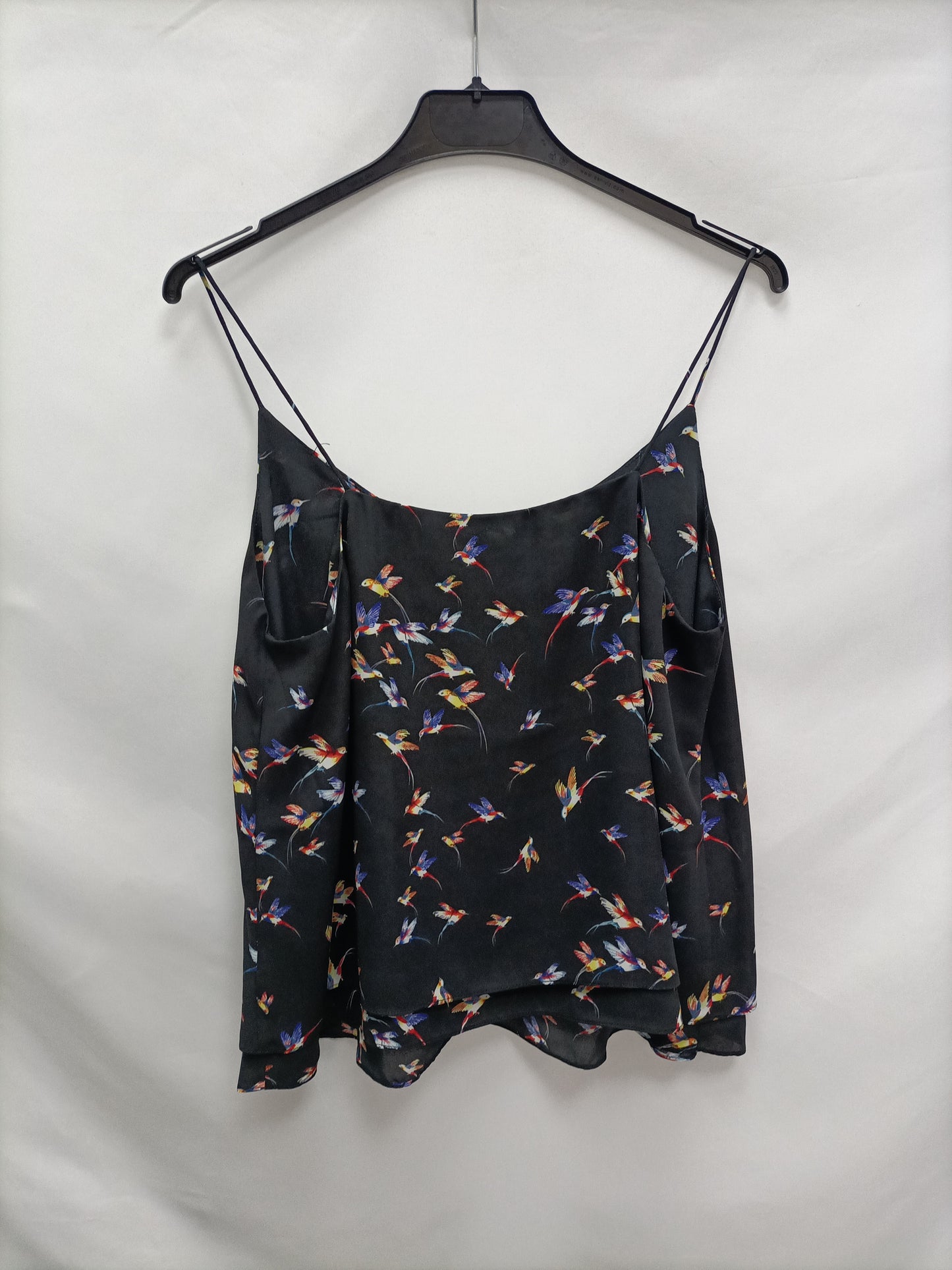 PIMKIE. Top negro pajaros T.U(M)