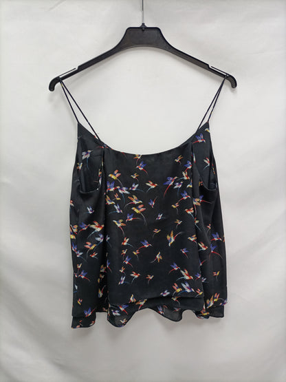 PIMKIE. Top negro pajaros T.U(M)