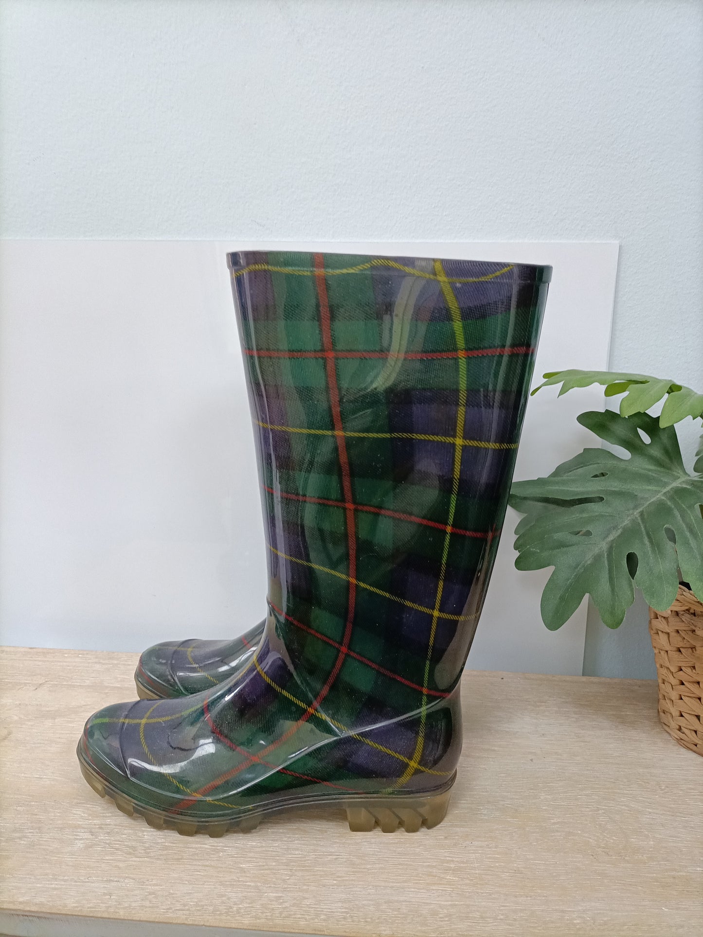 OTRAS. Botas de cuadros T. 37