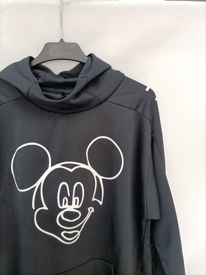 ZARA. Sudadera negra Mickey T.13/14