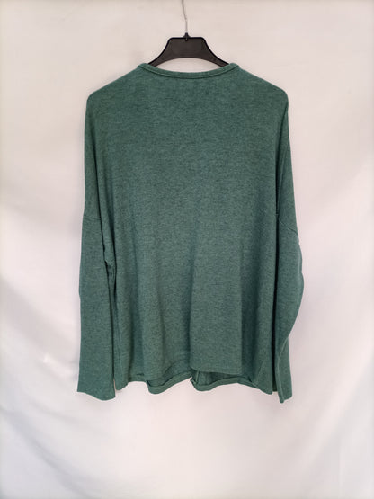 OTRAS. Rebeca verde Oversized T.u(m)