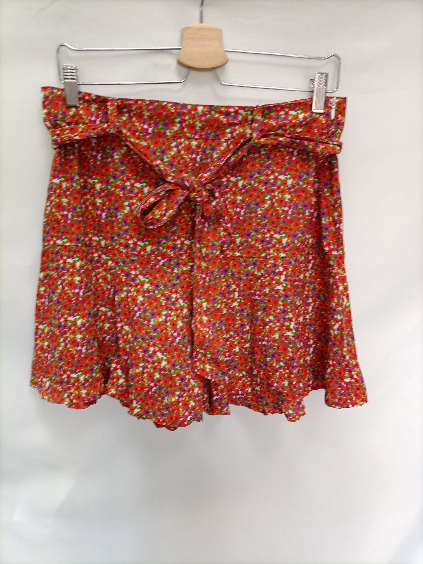 LEFTIES. Falda-pantalon flores T.m