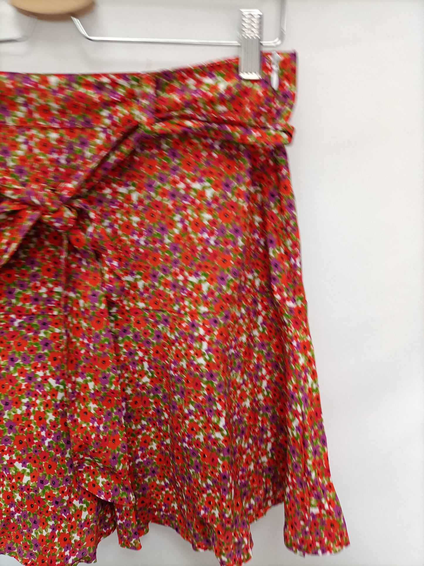 LEFTIES. Falda-pantalon flores T.m