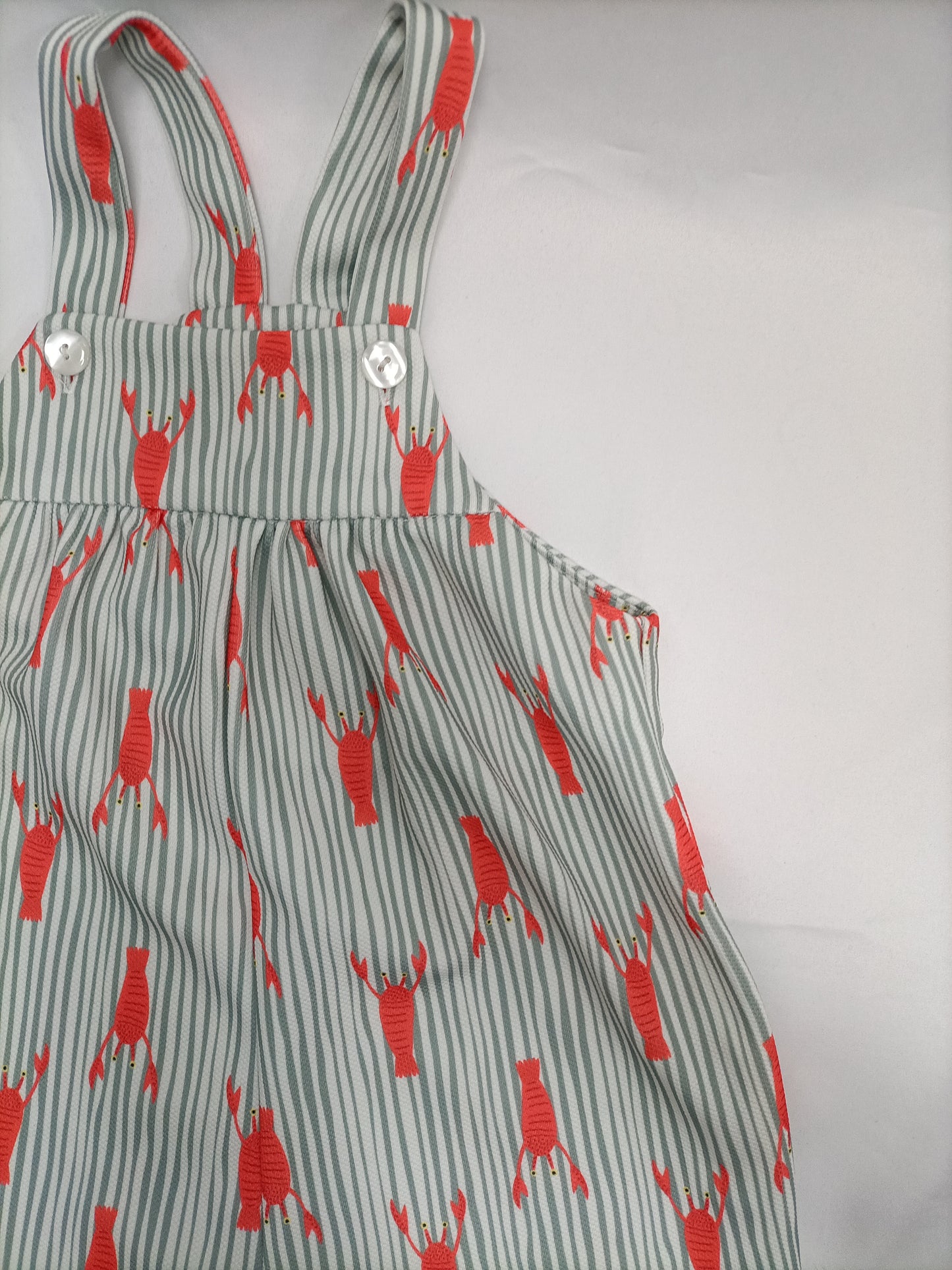 EN LA NUBE KIDS. Peto cangrejos T.u(2años)