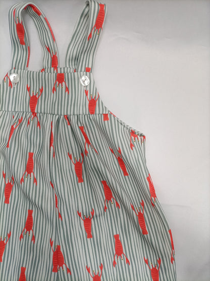 EN LA NUBE KIDS. Peto cangrejos T.u(2años)