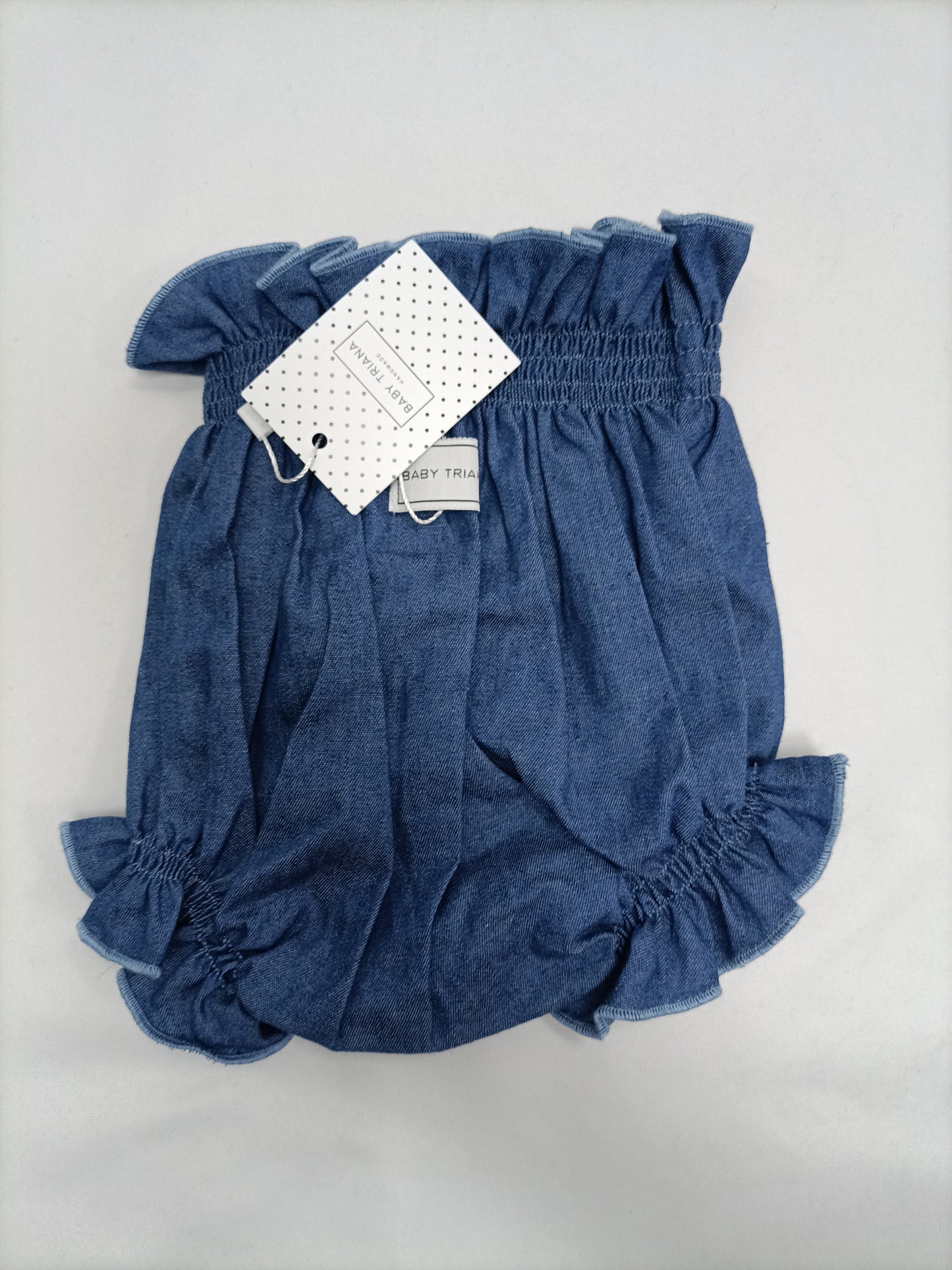 BABY TRIANA. Pololo denim elástico T.3/4 meses