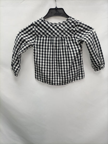 NEWNESS. Camisa de cuadros vichi  T.2A