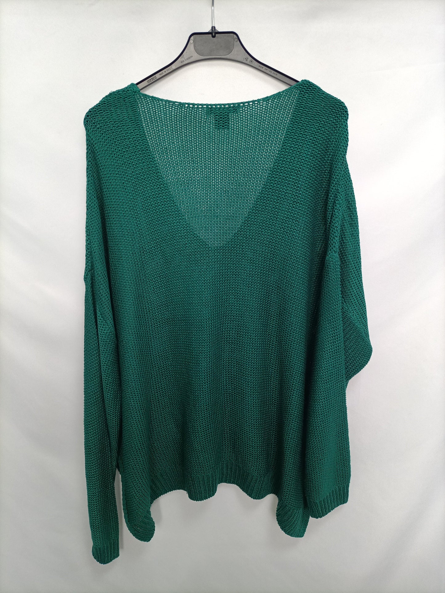 H&M. Jersey verde punto T.L