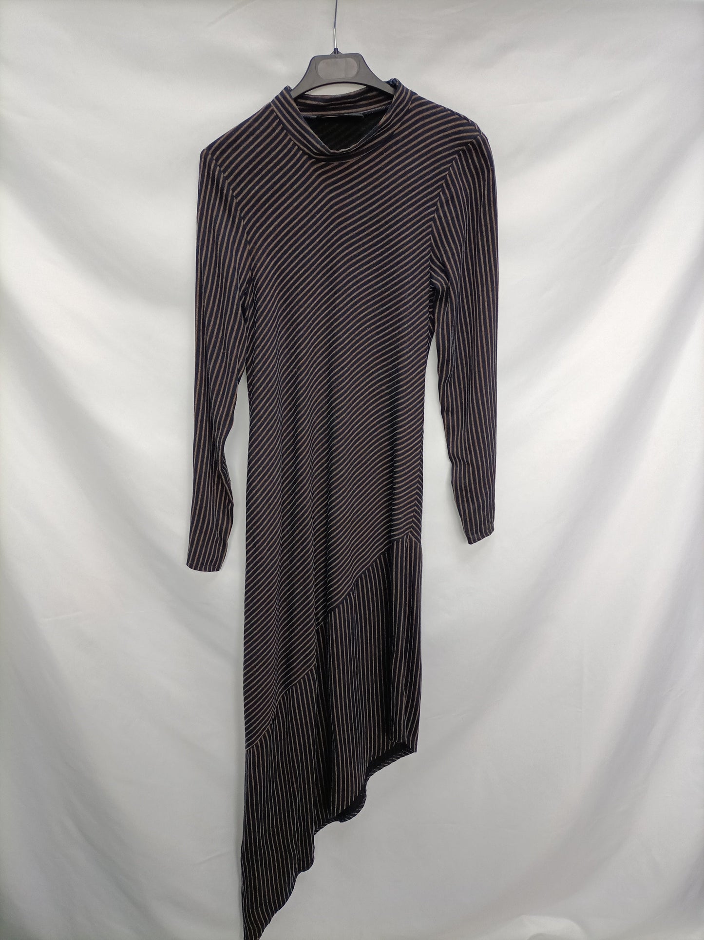 CRISTINA GAVIOLI. Striped midi dress Your(s)