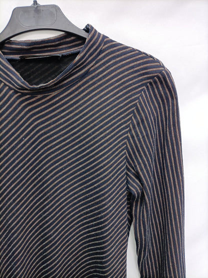 CRISTINA GAVIOLI. Striped midi dress Your(s)