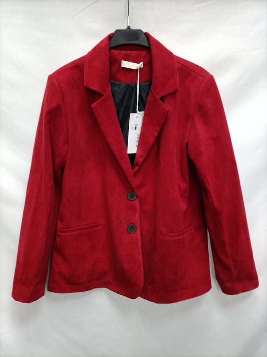 VALENTINA. Blazer pana roja T.L