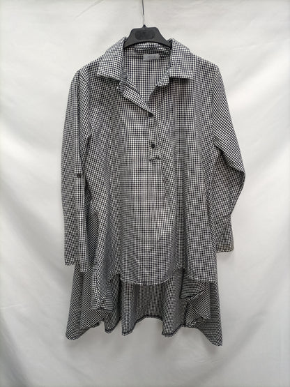 MUSE. Blusa cuadros vichy T.u(l)