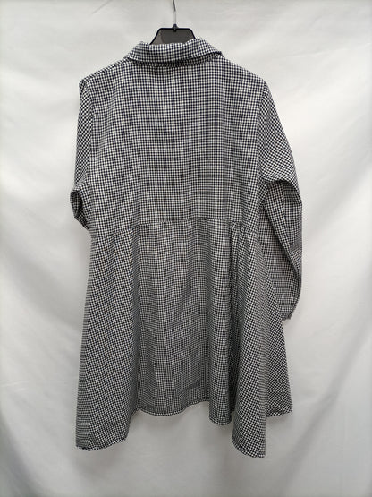 MUSE. Blusa cuadros vichy T.u(l)