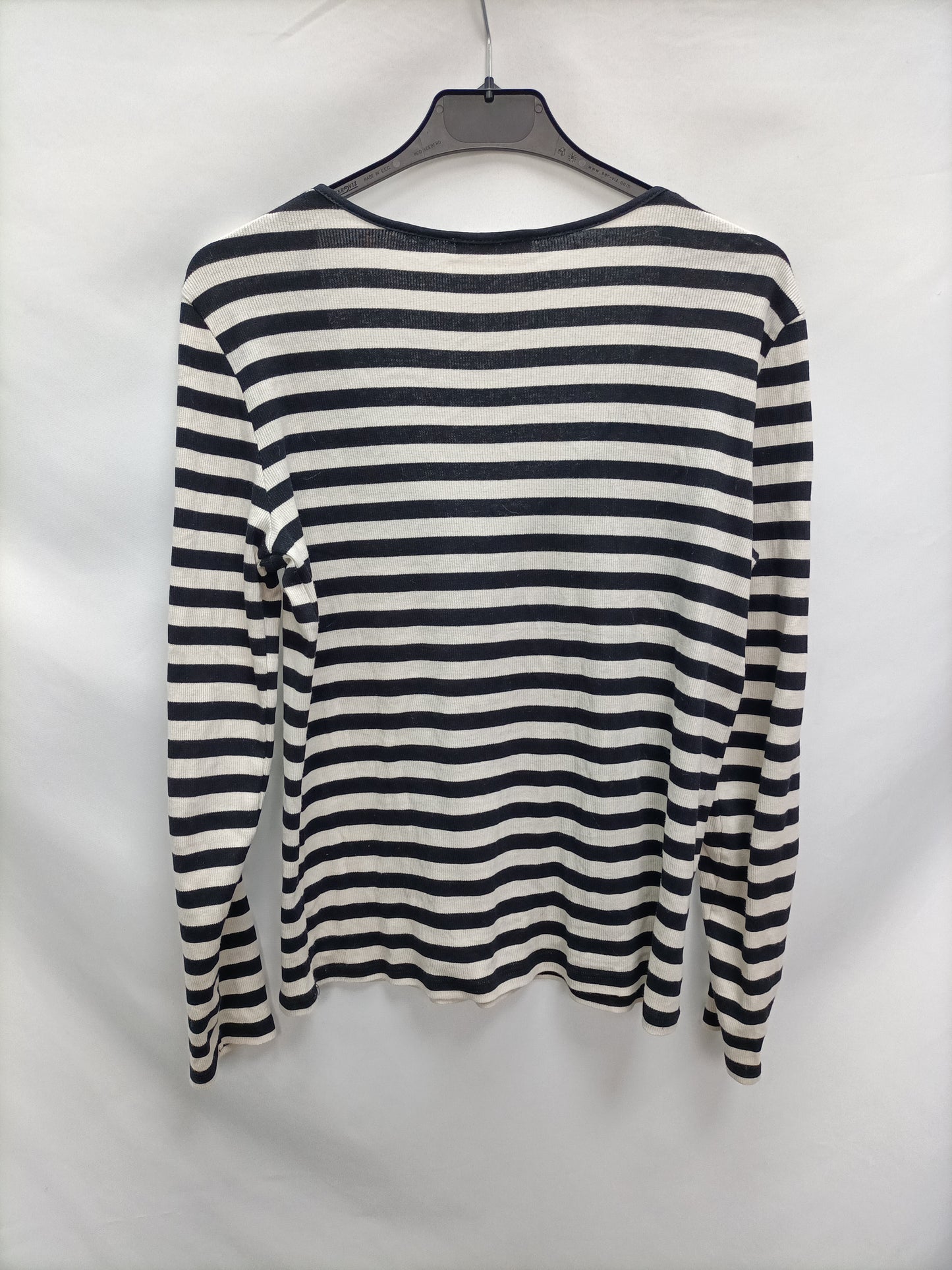 THAT OR THAT. Striped ribbed top TM