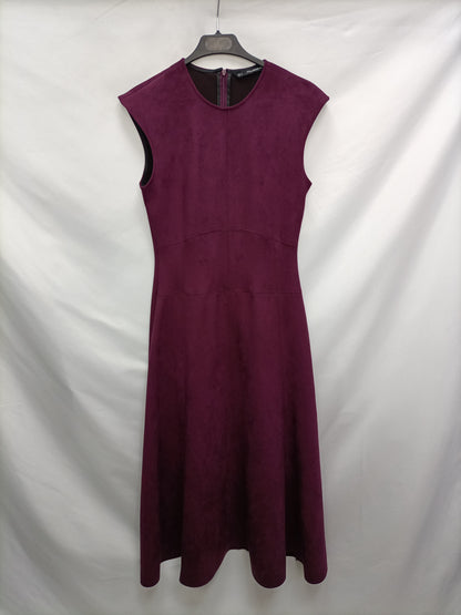 SFERA. Long burgundy Ts dress