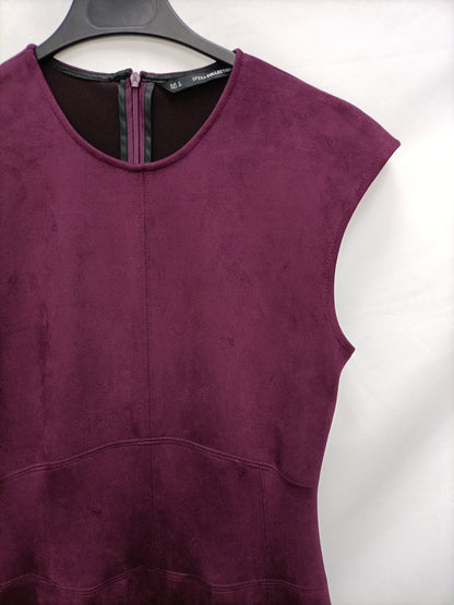 SFERA. Long burgundy Ts dress