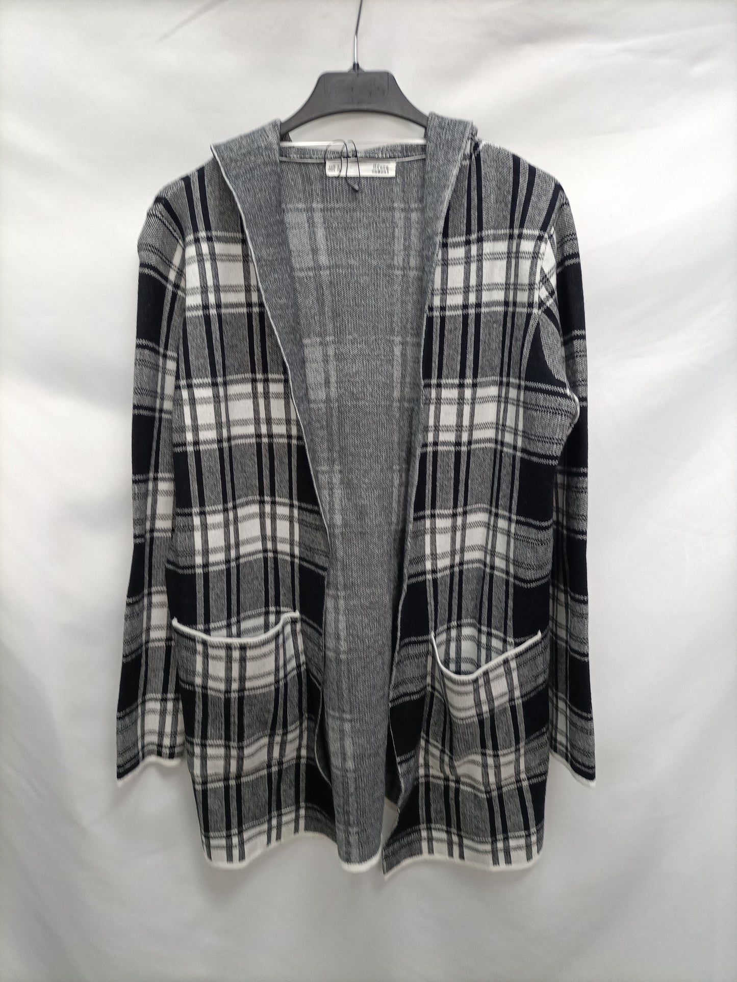 SFERA. Cárdigan cuadros T.s