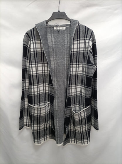 SFERA. Cárdigan cuadros T.s