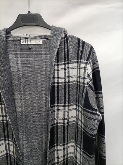 SFERA. Cárdigan cuadros T.s