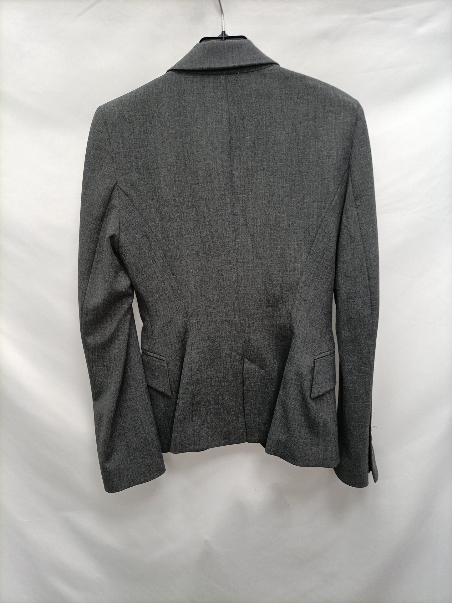 ZARA. Blazer gris traje  T.36