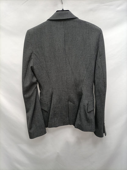 ZARA. Blazer gris traje  T.36